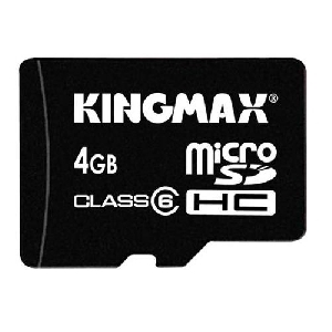 Card de memorie Kingmax Micro SD HC class 6 4GB