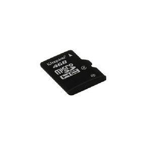 Card de memorie Kingston MicroSD HC class 4 SinglePack 4GB