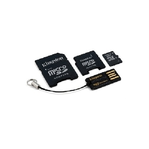 Card de memorie Kinston MicroSD 2GB, Multi Kit