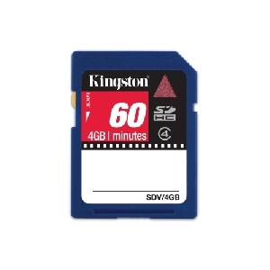 Card de memorie Kingston Video SDHC 4 GB