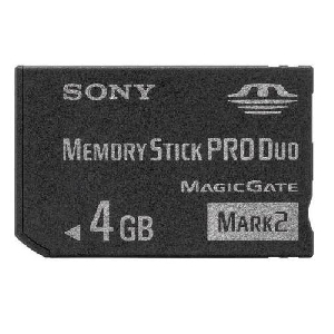 Memory Stick Pro Duo Sony 4GB