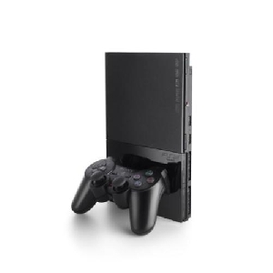 Consola Sony PlayStation 2, Negru