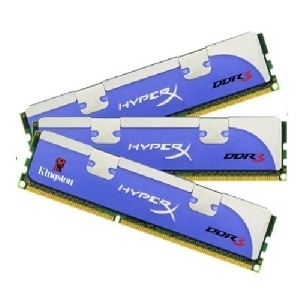 Memorie Kingston HyperX DDR3, 3x1024MB, 1600MHz, CL9