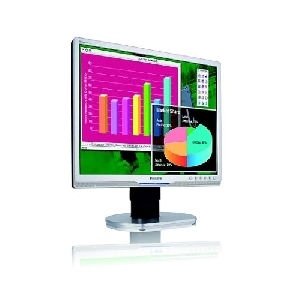 Monitor LCD Philips 190B9CS, Argintiu