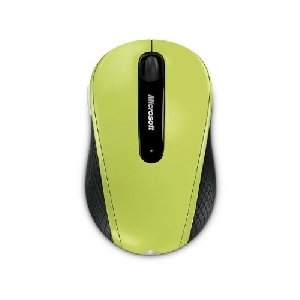 Mouse Microsoft Wireless Mobile 4000, USB , Verde