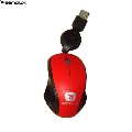 Mouse optic mini Serioux Pastel 3100R USB Red