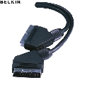 Cablu video Scart 21/21 Belkin 3 metri