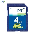 Card Secure Digital PQI  4 GB