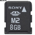 Memory Stick Micro Card Sony MSA8GU2  8 GB