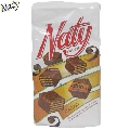 Napolitane glazurate cu cacao Naty 100 gr