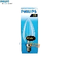 Bec clar lumanare E14 Philips 60 W