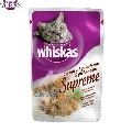 Hrana umeda pisici Whiskas Supreme cu pui 85 gr