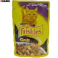 Hrana umeda pentru pisici Purina Friskies Grill miel 100 gr