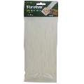 Coliere de plastic albe 150 x 3.5 mm Strohm 100 buc