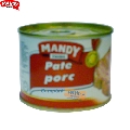 Pate de ficat de porc Mandy 200 gr