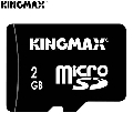 Card Micro Secure Digital Kingmax  2 GB
