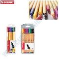 Liner Stabilo Point 88  0.4 mm  6 culori/set