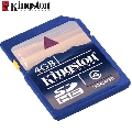 Card memorie Secure Digital Kingston  4 GB  Clasa 4