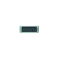 Placa ornament 7 module Aluminiu Bticino Living L4807AL