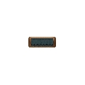 Placa ornament 7 module Bronz Oxidat Bticino Living L4807BO