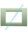 RAMA DECORATIVA GEWISS SYSTEM VIRNA, 1 MODUL, VERDE VENETIAN