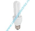 Bec economic fluorescent 2U/11W 6400K E27