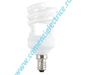 Bec economic fluorescent HALF SPIRAL 11W 4000K E14