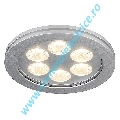 LED EYEDOWN 6x1W LED, alb cald