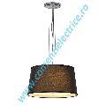 CORDA lampa pendul  negru