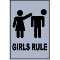 Girls Rule (30 x 45 cm)