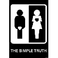 The simple truth (30 x 45 cm)