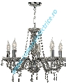 Candelabru Marie Therese 8695-5GY gri 5x60W E14