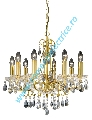 Candelabru Sienna auriu 8x60W E14 8848-8GO