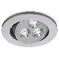 Spot TRITON 3 LED,gri,lumina calda