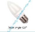 Bec LEDCANDLE 4.5W E27 230V alb 36 leduri