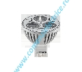 BEC LED3 12VAC 3W GU5.3 5500-6500K ALB RECE 50X50