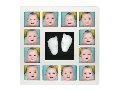 Rama foto cu mulaj 3D My First 12 Months Wall of Fame Kidzzcast MFA085X