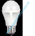 BEC LEDPEAR 7W E27 ALB 230V 14 LEDURI