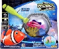 Pestisor Robo Fish cu plasa si coral - Pestisor