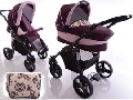 Carucior multifunctional 2 in 1 Paloma Pink Mix - BBC1004 BBC1004