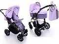 Carucior multifunctional 2 in 1  Diamond Purple Pink - BBC1010 BBC1010