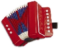 Acordeon rosu pt copii - RG7082 RG7082