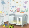 Stickere Decorative Walltastic Bebe - Sub Apele Marii (Baby Under The Sea) - GFK043 GFK043