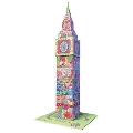 Puzzle 3D Big Ben colorat pentru copii - ARTRVS3D12569 ARTRVS3D12569