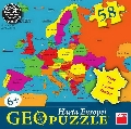 Geopuzzle Harta Europei - Puzzle educativ - Dino 0222