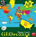 Geopuzzle Harta Lumii - Puzzle educativ - Dino 0225