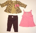 Set hainute bebeluse cu animal print - 14897