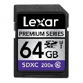 Lexar Card de memorie SDXC 64GB Class 10 UHS 30MB/s (LSD64GBBEU200)