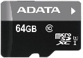 Card de Memorie Adata Premier microSDXC 64GB - clasa 10 cu adaptorA