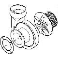 Ventilator radial 7830248 Vitoligno 100-S